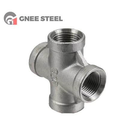420J2 Four Way Stainless Steel Pipe Fitting